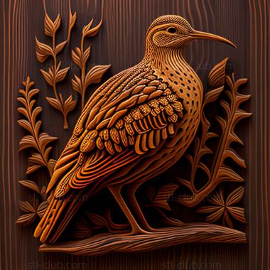 3D model st woodcock (STL)